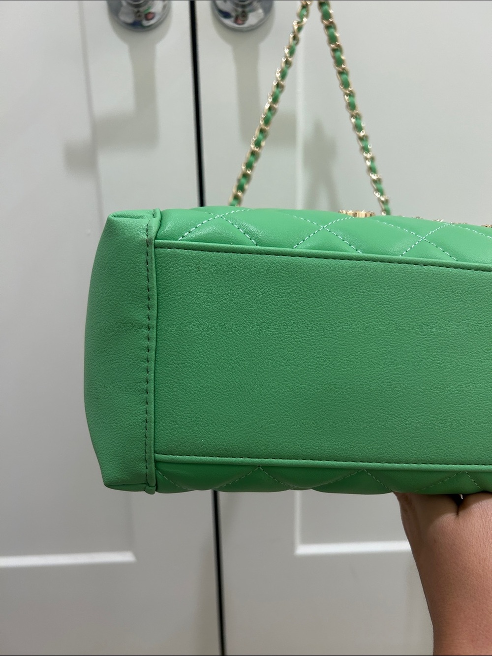 Juicy Couture Exclusive "Fashion Icon" Bucket Bag in Retro Green - Picture 6 of 13